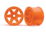 Wheels, 3.8′ (orange) (2) (17mm splined)