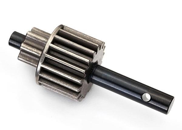 Input shaft/ idler gear Traxxas TRX8692 Input shaft/ idler gear - metalen tandw