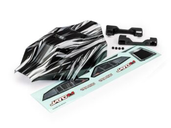 Traxxas TRX9018X Body, Jato 4X4 Brushless, ProGraphix (graphics are printed, requires paint & final color application)/ decal sheet - een