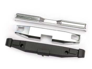 Traxxas TRX9049 Bumpers, front & rear/ bumper cover, front - drie onder