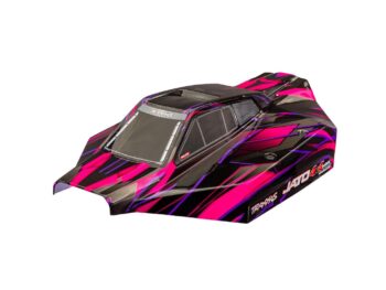 Traxxas TRX9060-PINK Body, Jato 4X4 VXL, ping (painted, decals applied) - een roze