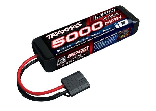 Power Cell LiPo 5000mAh 7.4V 2S 25C Traxxas TRX2842X Power Cell LiPo 5000mAh 7.4V 2S 25C - zwarte