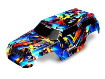Traxxas TRX7217 Body, 1/16 Summit (painted, decals applied) - een Traxx
