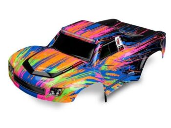 Traxxas TRX7620 Body, LaTrax Desert PreRunner, color burst (painted)/ decals - een felgekleurde RC carross