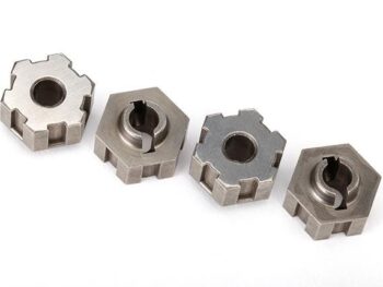 Traxxas TRX8568 Wheel hubs, hex, steel (4) - vier metalen