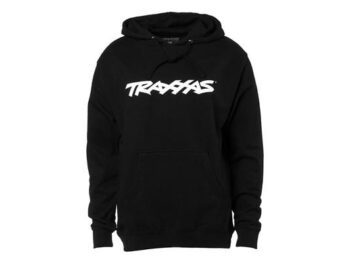 Traxxas TRX1370-S Traxxas Hoodie Black SM, TRX1370-S - zwarte