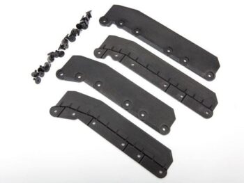 Traxxas TRX8081 Fender extensions (4)/ 3x8 flathead screws (24) (requires #8080 narrow inner fen, TRX8081 - vier zwar
