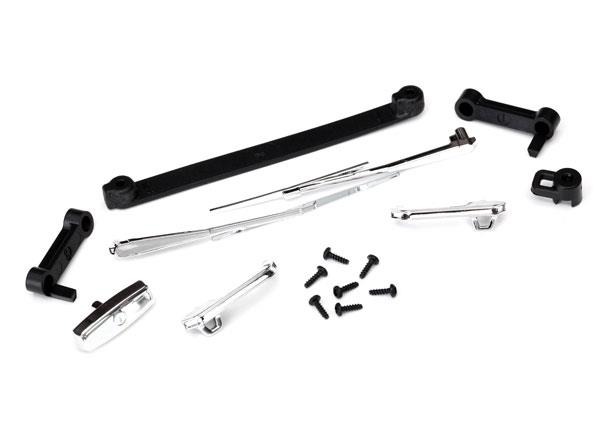 Door handles, left, right & rear tailgate/ windshield wipers, left & right/ reta, TRX8132 Traxxas TRX8132 Door handles, left, right & rear tailgate/ windshield wipers, left & right/ reta, TRX8132 - een
