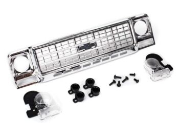 Traxxas TRX8134 Grille, Chevrolet Blazer (1979)/ grille retainers (4)/ headlight housing (2)/ le, TRX8134 - een