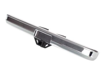 Traxxas TRX8136 Bumper, rear (chrome)/ bumper mount/ 3x8 BCS (2), TRX8136 - een