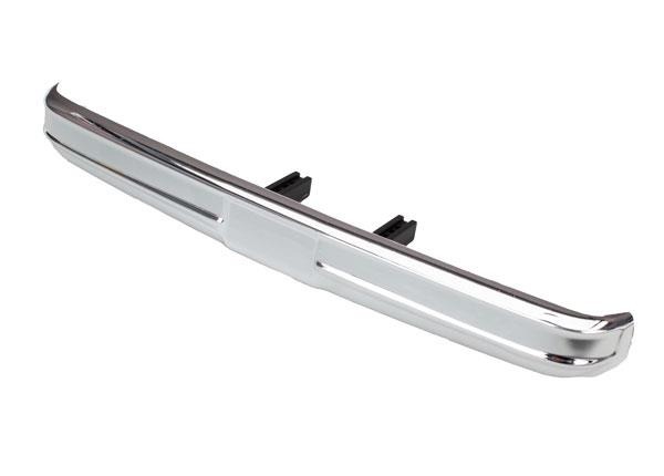 Bumper, front (chrome)/ bumper mount/ 3x10 BCS (2), TRX8137 Traxxas TRX8137 Bumper, front (chrome)/ bumper mount/ 3x10 BCS (2), TRX8137 - een gl
