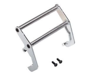Traxxas TRX8138 Push bar, bumper, chrome (assembled) (fis #8137 bumper), TRX8138 - een gl