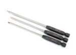Traxxas Speed Bit Set, hex driver, 3-piece ball-end (2.0mm, 2.5mm, 3.0mm), 1/4′, TRX8716X