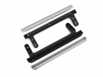 Traxxas TRX8819 Rock sliders/ rock slider caps (left & right), TRX8819 - twee sets van zwar
