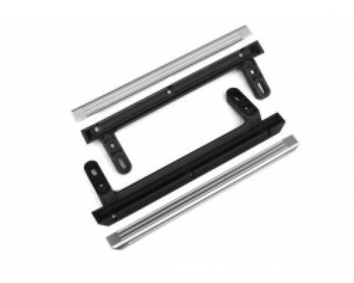 Traxxas TRX8819 Rock sliders/ rock slider caps (left & right), TRX8819