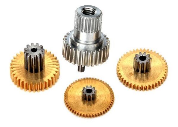 Traxxas TRX2082X Gear set, metal (for 2080X micro waterproof servo), TRX2082X