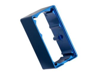 Traxxas TRX2254 Servo case, aluminum (blue-anodized) (middle) (for 2250 servo), TRX2254