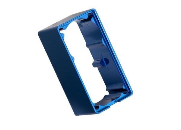Servo case, aluminum (blue-anodized) (middle) (for 2250 servo), TRX2254 Traxxas TRX2254 Servo case, aluminum (blue-anodized) (middle) (for 2250 servo), TRX2254 - een