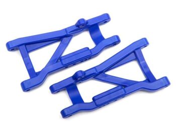 Traxxas TRX2555A SUSPENSION ARMS, REAR (BLUE) (2) (HEAVY DUTY, COLD WEATHER MATERIAL) - twee