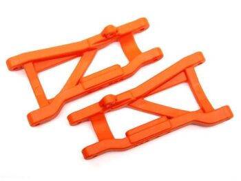 Traxxas TRX2555T SUSPENSION ARMS, REAR (ORANGE) (2) (HEAVY DUTY, COLD WEATHER MATERIAL) - twee or