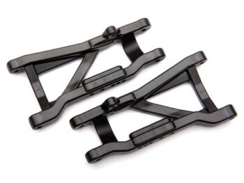 Traxxas TRX2555X SUSPENSION ARMS, REAR (BLACK) (2) (HEAVY DUTY, COLD WEATHER MATERIAL) - twee zwarte