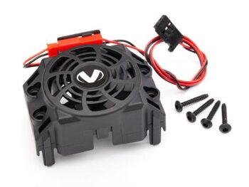 Traxxas TRX3463 Cooling fan kit (with shroud), Velineon 540XL motor - een zwar