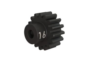 Traxxas TRX3946X Gear, 16-T pinion (32-p), heavy duty (machined, hardened ste, #TRX3946X