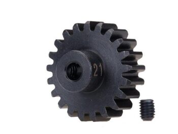 Traxxas TRX3951X Gear, 21-T pinion (32-p), heavy duty (machined, hardened ste, #TRX3951X
