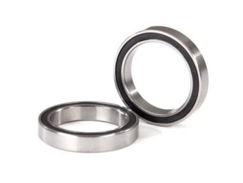 Traxxas TRX5098A Ball bearings, black rubber sealed (17x23x4mm) (2) - twee z