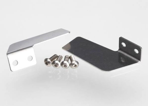Traxxas TRX5732 Turn fins, left & right/ 4x12mm BCS (stainless) (4)