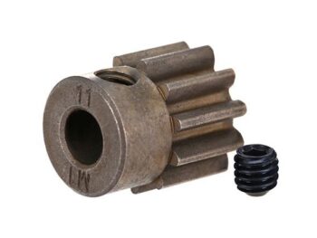Traxxas TRX6484X Gear, 11-T pinion (1.0 metric pitch) (fits 5mm shaft)/ set s, TRX6484X - metalen tand