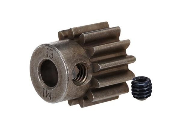Traxxas TRX6486X Gear, 13-T pinion (1.0 metric pitch) (fits 5mm shaft)/ set s, TRX6486X