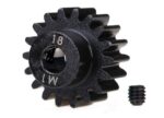 Traxxas TRX6491R Gear, 18-T pinion (machined) (1.0 metric pitch) (fits 5mm sh, #TRX6491R