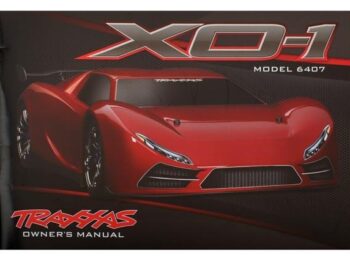 Traxxas TRX6499 Owner's manual, XO-1, TRX6499 - de