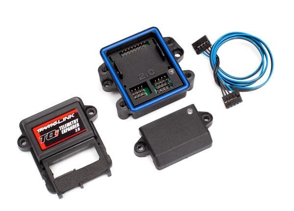 Telemetry Expander 2.0 TQi radio system compatible only with #6551X GPS module Traxxas TRX6550X Telemetry Expander 2.0 TQi radio system compatible only with #6551X GPS module - een