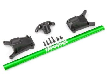 Traxxas TRX6730G Chassis brace kit, Green (fits Rustler 4X4 and Slash 4X4 equipped with Low-CG chassis) - een kit besta