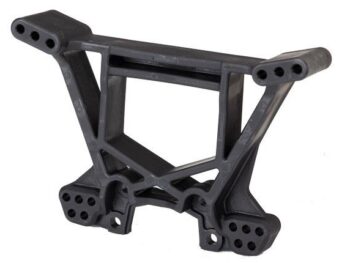 Traxxas TRX6738 Shock tower, rear - zwart