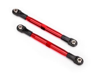 Traxxas TRX6742R Toe links (TUBES red-anodized, 7075-T6 aluminum, stronger than titanium) (87mm)