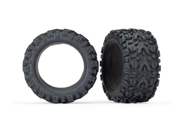 Tires, Talon EXT 2.8 (2)/ foam inserts Traxxas TRX6769 Tires, Talon EXT 2.8 (2)/ foam inserts - twee zwar