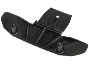 Traxxas TRX7435 Skidplate, front (angled for higher ground clearance) (use w, TRX7435 - zwarte kunst