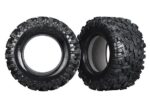 Tires, Maxx AT (left & right) (2)/ foam inserts (2), TRX7770X