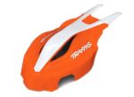 Canopy, front, orange/white, Aton, TRX7915