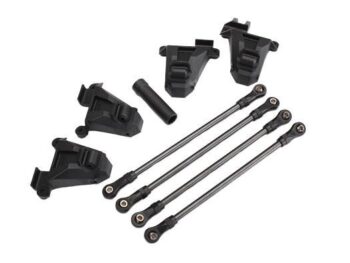 Traxxas TRX8057 Chassis conversion kit, TRX-4 (short to long wheelbase) (includes rear upper & l - een set zwar