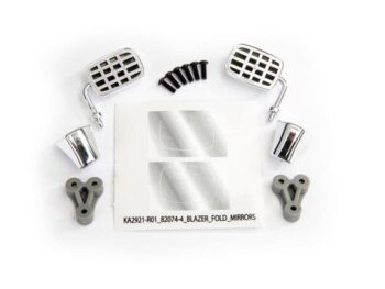 Traxxas TRX8133X Mirrors, side (folding) (fits #8130 body) - een set van