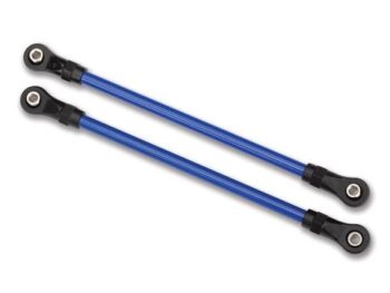 Traxxas TRX8145X Suspension links, rear lower, blue (2) (5x115mm, powder coated steel) (assembled - twee blau