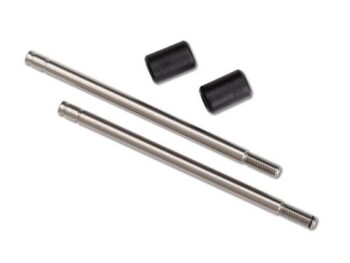Traxxas TRX8161 Shock shaft, 3x57mm (GTS) (2) (includes bump stops) (for use with TRX-4 Long Arm - twee