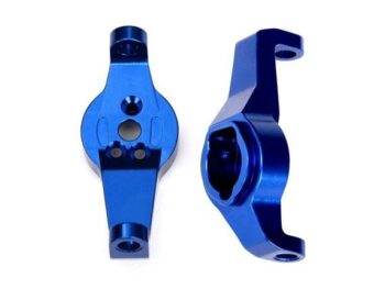 Traxxas TRX8232X Caster blocks, 6061-T6 aluminum (blue-anodized), left and right - twee blau