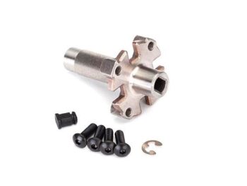 Traxxas TRX8297 Spool/ differential housing plug/ e-clip, #TRX8297 - een zilverkle
