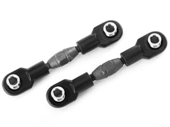 Traxxas TRX8348 Camber links, steel, rear (28mm) (2), #TRX8348 - twee zwar