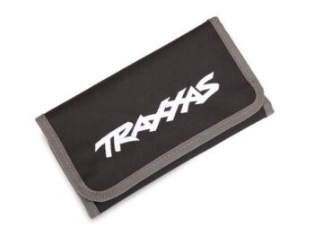 Traxxas TRX8724 Tool pouch, black (custom embroidered with Traxxas logo) - een